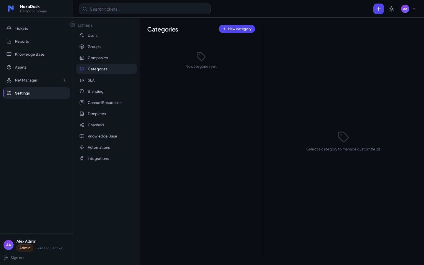 Categories